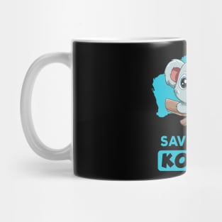 Save the koalas Mug